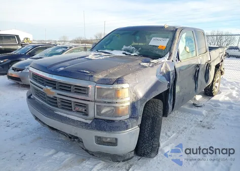 2014 Chevrolet Silverado 1500 2Lt from USA, damaged, VIN 1GCRCREH0EZ182142
